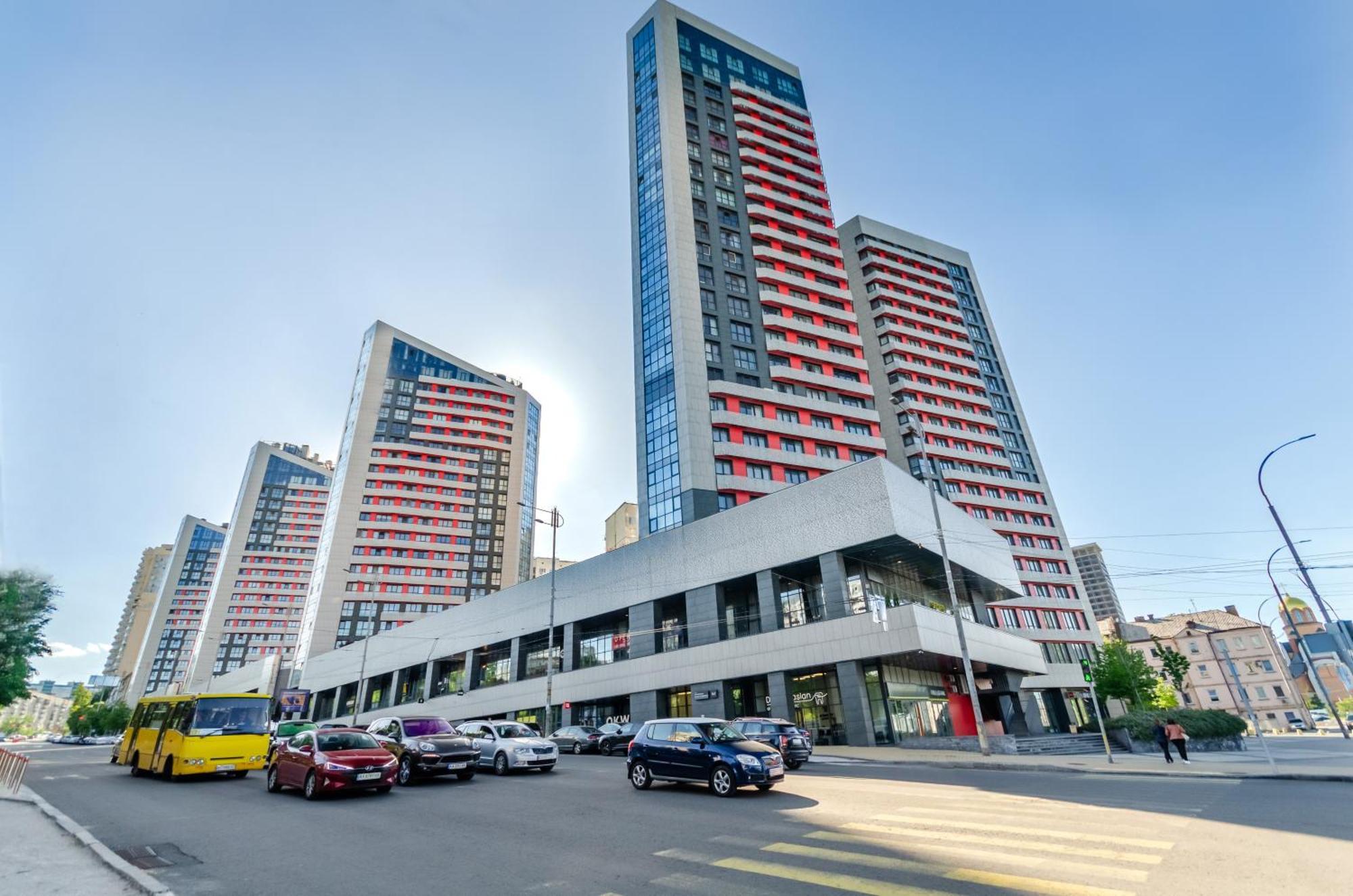 Petrovdom 205-206 Panoramic City View Apartments At Rc Kvartet, Central Railway Station Kijów Zewnętrze zdjęcie